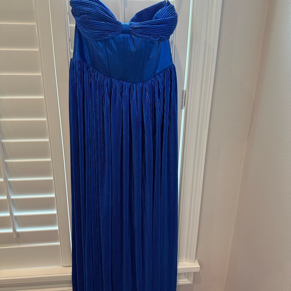Blue formal dress